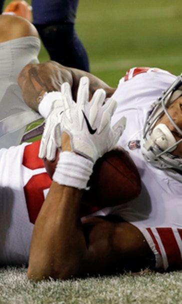 Giants win with smash-mouth football/ DRC-McAdoo to meet